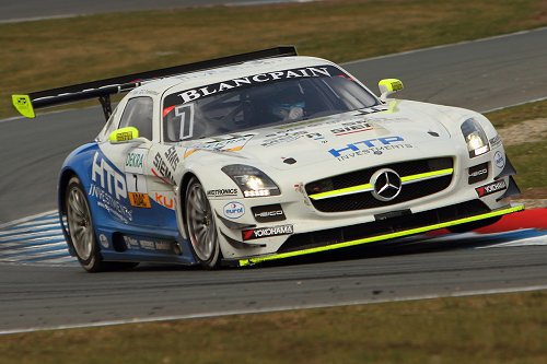 Christiaan Frankenhout sterke start met de Mercedes 'Silberpfeile' AMG SLS